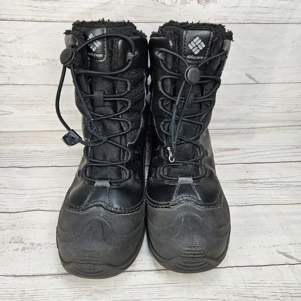 Columbia Omni-heat Lined Bugaboot 400 Grams Snow Boots YY8828-010 Youth Size 6